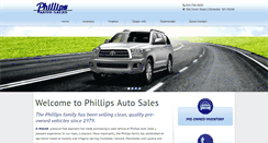Desktop Screenshot of phillipsautosalesnh.com