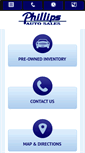 Mobile Screenshot of phillipsautosalesnh.com